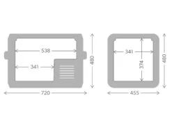 Dometic CFX3 55 Compressor Koelbox - 55 Liter -Camping Avontuur cfx3 55