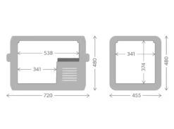 Dometic CFX3 55IM Compressor Koelbox - 53 Liter -Camping Avontuur cfx3 55im