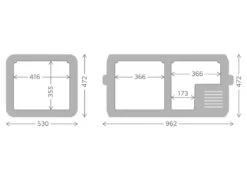 Dometic CFX3 95DZ Compressor Koelbox - 93 Liter -Camping Avontuur cfx3 95