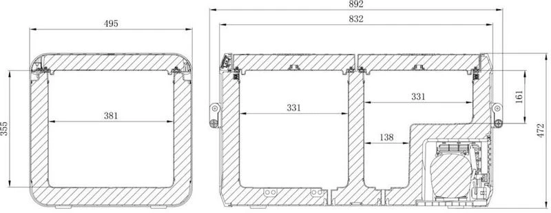 Dometic CFX3 75DZ Compressor Koelbox - 74 Liter 9 Dometic CFX3 75DZ Compressor Koelbox - 74 Liter - Afbeelding 9