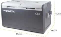 Dometic CFX3 75DZ Compressor Koelbox - 74 Liter -Camping Avontuur dometic cfx3 75dz compressor koelbox 65 liter 1