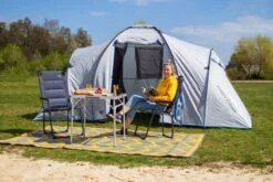 Bo-Camp Copa Rio Comfort XXL Air Klapstoel - Grijs -Camping Avontuur mg 8974 1