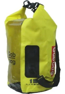 Gabbag Dry 15L Waterdichte Tas - Geel 10 Gabbag Dry 15L Waterdichte Tas - Geel -Camping Avontuur new2 3