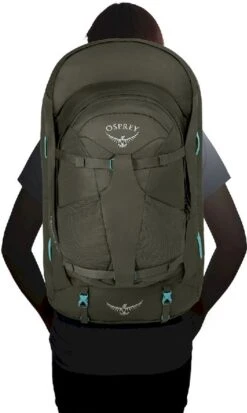 Osprey Fairview Backpack - 70 Liter - Zwart -Camping Avontuur osprey fairview 70 zwart 5