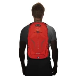 Osprey Syncro Daypack -12 Liter - Zwart -Camping Avontuur osprey syncro 12 oplichaam