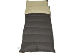 Polydaun Stern Slaapzak - Grijs -Camping Avontuur stern detail 2