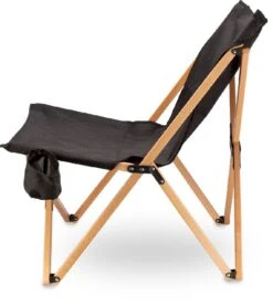 Zempire Roco Lounger V2 Vlinderstoel - Zwart -Camping Avontuur zempire roco lounger v2 vlinderstoel zwart 11
