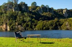 Zempire Roco Lounger V2 Vlinderstoel - Zwart -Camping Avontuur zempire roco lounger v2 vlinderstoel zwart 5