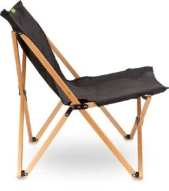 Zempire Roco Lounger V2 Vlinderstoel - Zwart -Camping Avontuur zempire roco lounger v2 vlinderstoel zwart 9