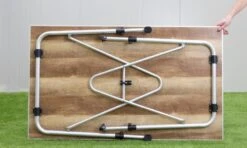 Dometic Zero Light Oak Large Campingtafel - 120 X 70 Cm -Camping Avontuur zerolightoaklarge